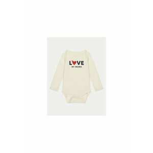 Body baieti - 304985706 - Bumbac organic - Bej imagine