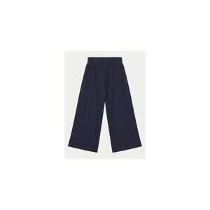Pantaloni fete - 305289834 - Bumbac/Poliester reciclat - 134 CM - Albastru imagine