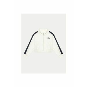 Bluza fete - 305289858 - Bumbac/Poliester reciclat - 134 CM - Alb imagine