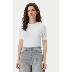 Tricou dama - 305290151 - Bumbac/Modal - Alb imagine