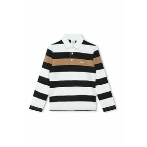 Bluza polo cu model in dungi imagine