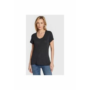 Tricou dama - 301803089 - Bumbac/Viscoza - XS INTL - Albastru imagine