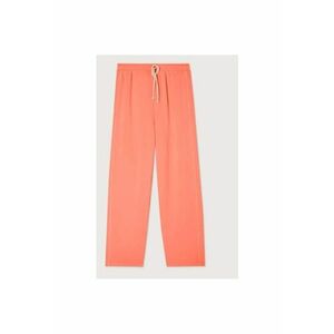 Pantaloni dama - 303178345 - Bumbac - Portocaliu imagine