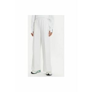 Pantaloni dama - 304582653 - Bumbac/Poliester - Alb imagine