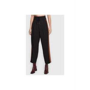 Pantaloni dama - 301359166 - Poliester - Negru imagine