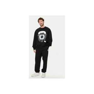 Bluza barbati - 303610708 - Bumbac - Negru imagine