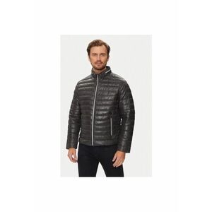 Geaca barbati - 303959609 - Piele naturala - Gri imagine