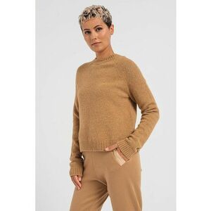 Pulover din amestec de modal si lana alpaca Febisan imagine