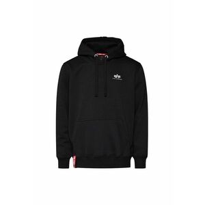 Hanorac barbati - Basic Hoody Small Logo 196318-03 - Bumbac/Poliester - Negru imagine