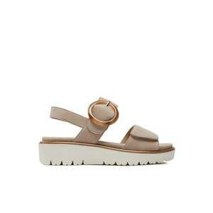 Sandale dama - 30378507939 - Piele naturala - Bej imagine