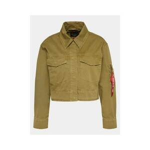 Geaca dama - 862923 - Verde - Bumbac imagine