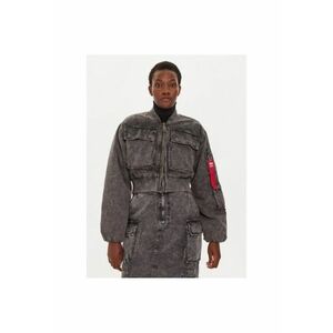 Geaca dama - 304543807 - Bumbac - Gri imagine