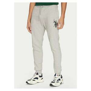 Pantaloni barbati - 305229731 - Bumbac - Gri imagine