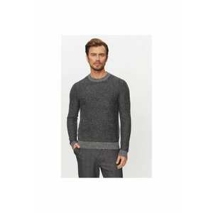 Pulover barbati - 303388478 - Lana/Bumbac - 2XL INTL - Negru imagine