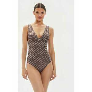 Costum de baie dama - 303806392 - Poliester - Maro imagine