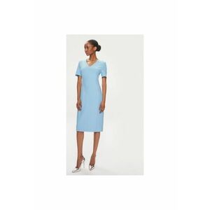 Rochie dama - 304011375 - Viscoza/Poliester - Albastru imagine
