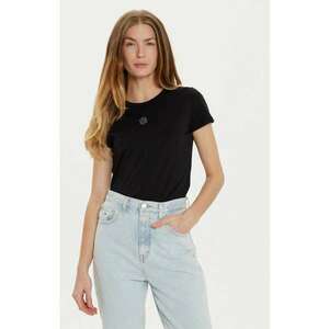 Tricou dama - 304334177 - Bumbac - XL INTL - Negru imagine