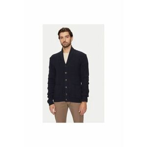 Cardigan barbati - 304798535 - Lana/Poliamida - Albastru imagine