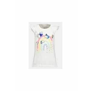 Tricou fete - 303572600 - Bumbac - 92 CM - Alb imagine