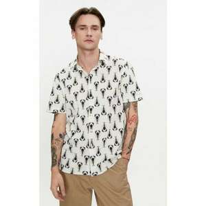 Camasa barbati - 303667405 - Bumbac - Bej imagine