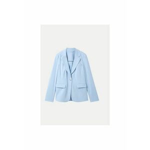 Sacou dama - Albastru celest - Poliester imagine