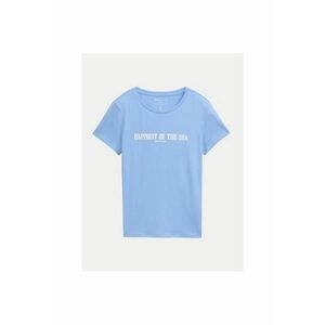 Tricou dama - 304816901 - Bumbac organic/Bumbac - Albastru imagine