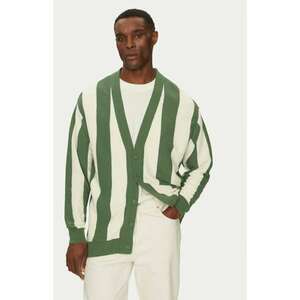 Cardigan barbati - 304779060 - Bumbac/Poliester - Verde imagine