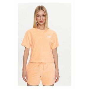 Tricou dama - 325039 - Portocaliu - Bumbac - imagine