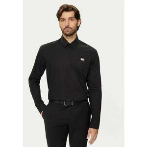 Camasa barbati - 304305535 - Bumbac - Negru imagine