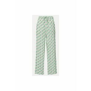 Pantaloni dama - 303698539 - Viscoza - Verde imagine