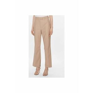 Pantaloni dama - 303619572 - Poliester/Lana - Bej imagine