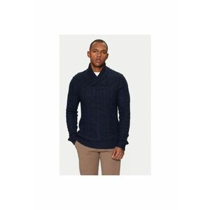 Pulover barbati - 304370441 - Bumbac/Lana - Albastru imagine
