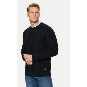 Pulover barbati - 304370403 - Bumbac - Albastru imagine