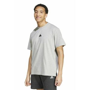 Tricou lejer de bumbac cu imprimeu logo pe partea din spate imagine