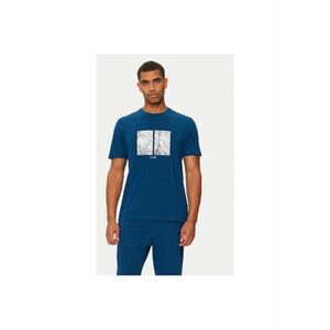 Tricou barbati - 304242045 - Bumbac/Lyocell - S INTL - Albastru imagine