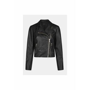 Geaca dama - 303698355 - Piele ecologica - Negru imagine