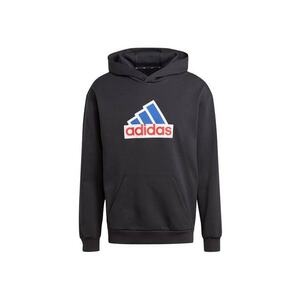 Hanorac cu gluga pentru barbati Bumbac/Poliester - Negru imagine