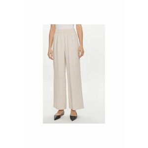 Pantaloni dama - 303698317 - Viscoza - Bej imagine