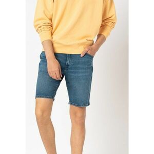 Bermude din denim cu aspect stins Texas imagine