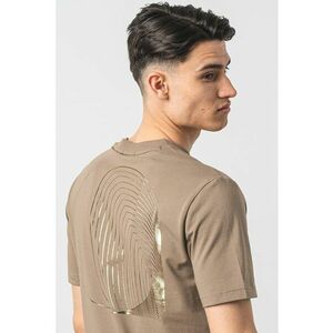 Tricou cu decolteu la baza gatului si logo imagine