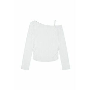 Bluza striata cu insertie elastica laterala imagine