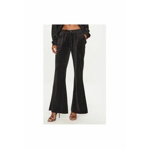 Pantaloni dama - 304459887 - Bumbac/Fibre de bambus/Poliester - Negru imagine