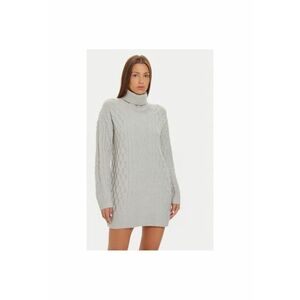 Rochie tricotata LKD-248SINBYA Gri Regular Fit - Acril imagine