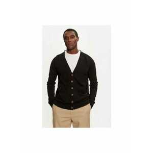 Cardigan MK-162GHAZALI Negru Regular Fit - Acril imagine