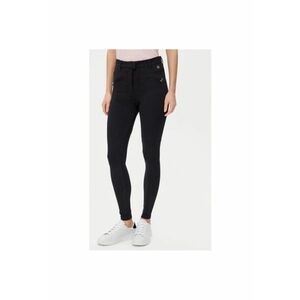 Pantaloni dama - 305227478 - Viscoza/Poliester - Negru imagine