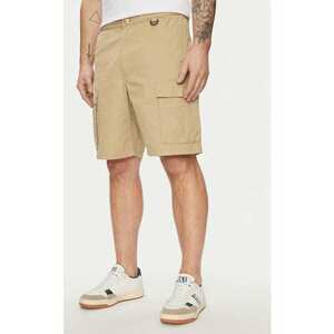 Pantaloni scurti barbati - 303594916 - Bumbac - Bej imagine