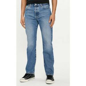 Blugi barbati - 303664756 - Bumbac - Albastru imagine