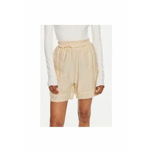 Pantaloni scurti dama - 304000416 - Modal/Poliester - Bej imagine