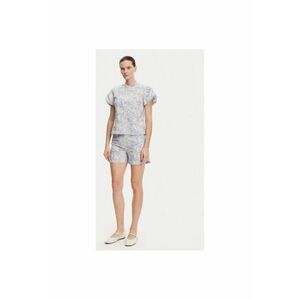 Pantaloni scurti dama - 304893056 - Bumbac organic - Albastru imagine