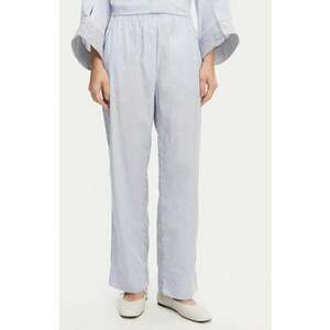 Pantaloni dama - 304893049 - Bumbac - Albastru imagine